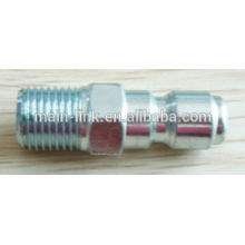 Quick connector,coupling plug-G1/4M, zinc plated steel